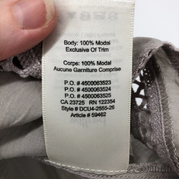 NWT Wilfred Aritzia Hollande off shoulder  Blouse in Ashen Grey XXS - Picture 13 of 16